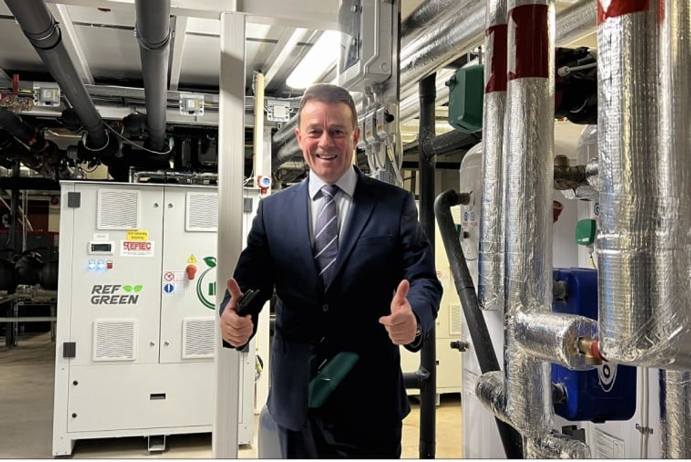 – Sparar 40 prosent med ny energisentral